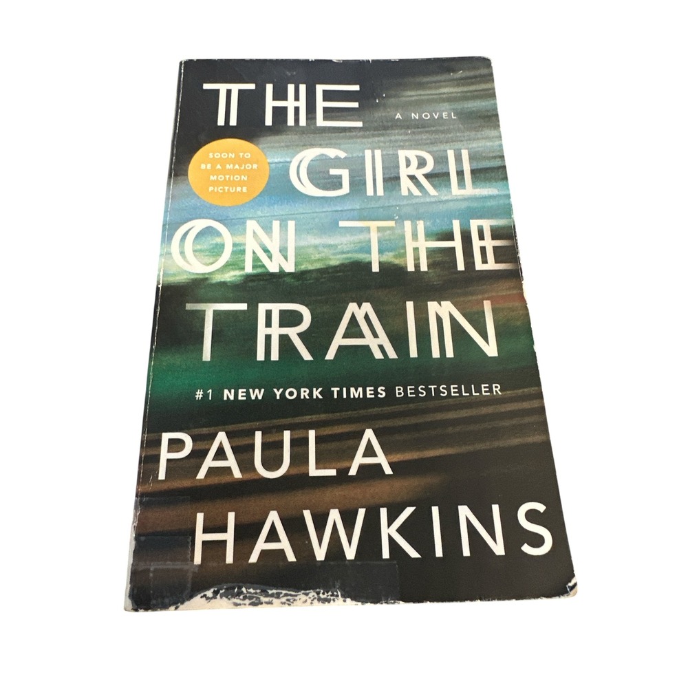 The Girl on the Train by Paula Hawkins Paperback Psychological Thriller Mystery
